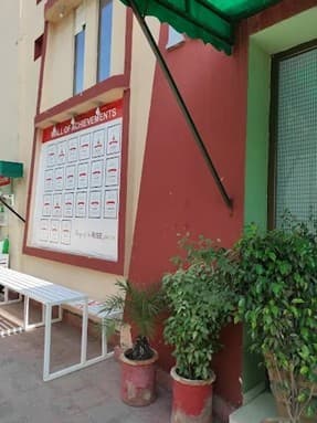 Modern school building